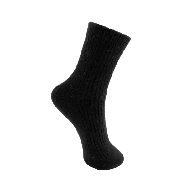 Billede af Black Colour Cronja Uld Sock BLK