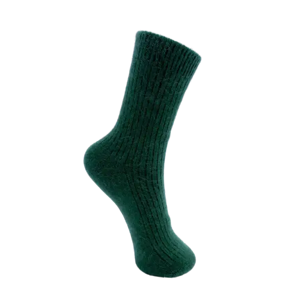 Billede af Black Colour Cronja Uld Sock Green