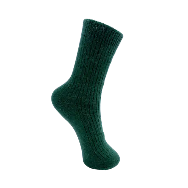 Billede af Black Colour Cronja Uld Sock Green