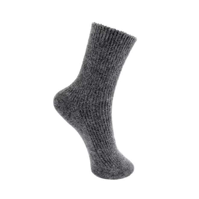Billede af Black Colour Cronja Uld Sock Grey
