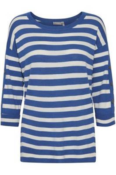 Billede af Fransa Besmock Pullover Blue Mix