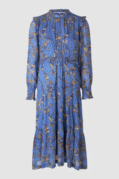 Billede af Second Female Lantana Dress Blue