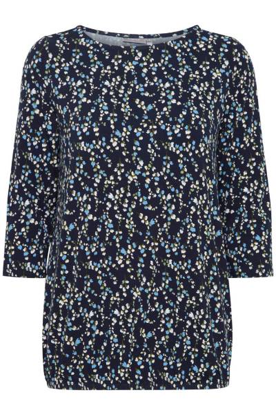 Billede af Fransa Emfloral Tee Blue mix  