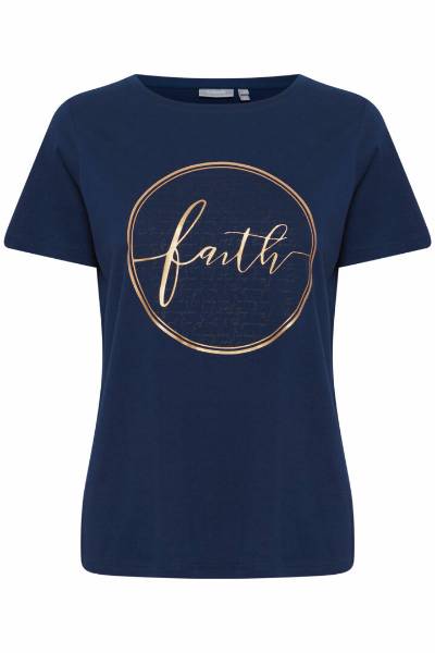 Billede af Fransa Tee Gillian Navy