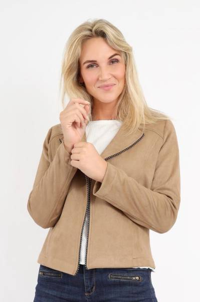 Billede af 2-Biz Gangster Jakke Camel