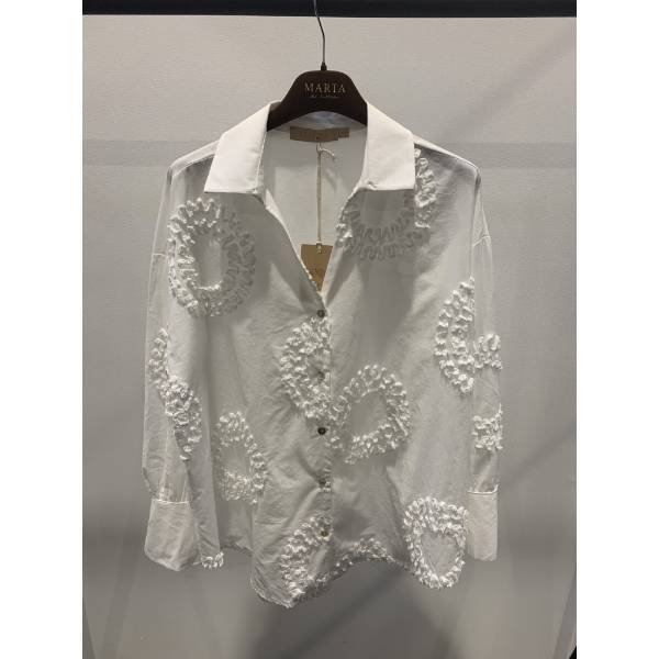 Billede af Marta Shirt White Flower