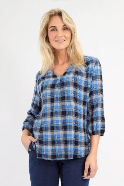 Billede af 2-Biz Igina Blouse Blue Tern