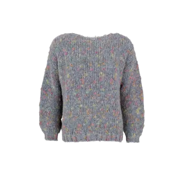 Billede af Black Colour Dany Strik Grey