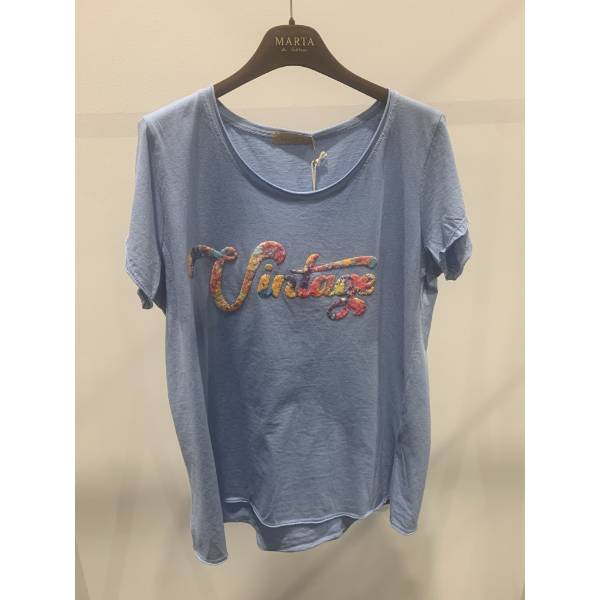 Billede af Marta T-shirt Celeste Vintage 
