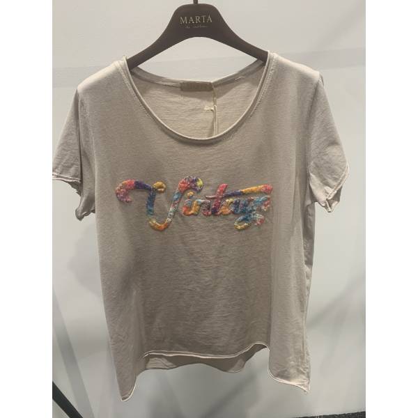 Billede af Marta T-shirt White Vintage 