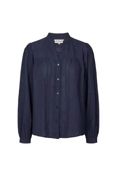 Billede af Lollys Laundry Elif Shirt Dark Blue