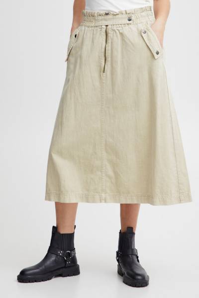 Billede af Pulz Laina Skirt Cream 50207333