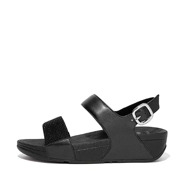 Billede af Fit Flop Lulu Crystal Sandal BLK