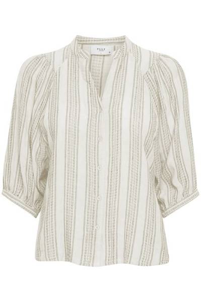 Billede af Pulz Laila Shirt Creme