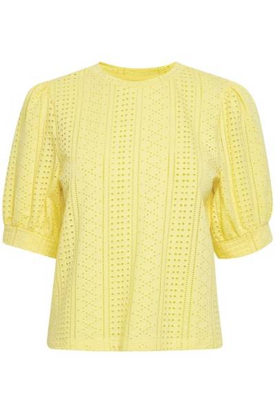 Billede af Pulz Lurina T-shirt Gul 