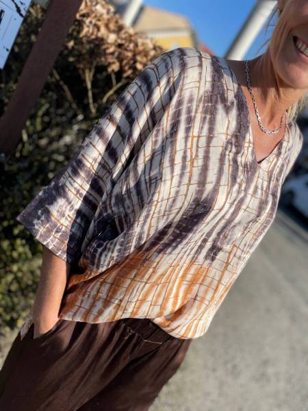 Billede af Asta N Molly Long Sleeve Top Coffee