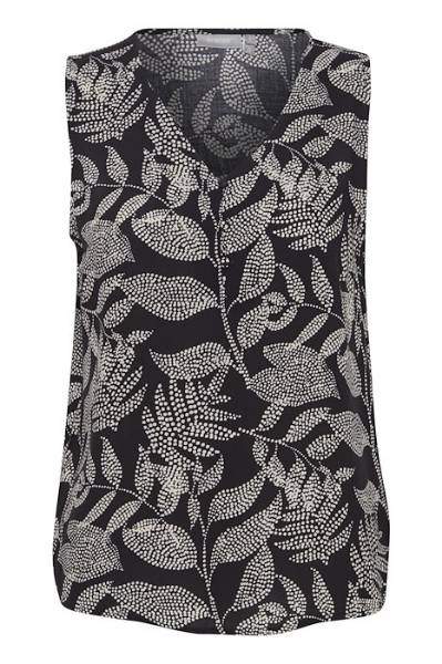 Billede af Fransa Fun Top BLK Print