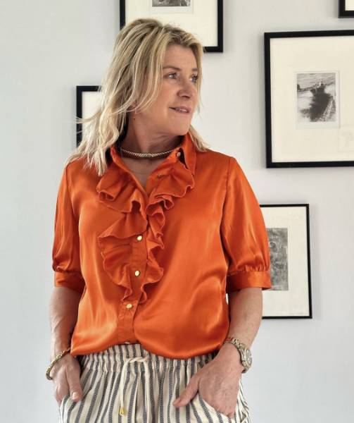 Billede af Gaspar Madison Blouse Orange