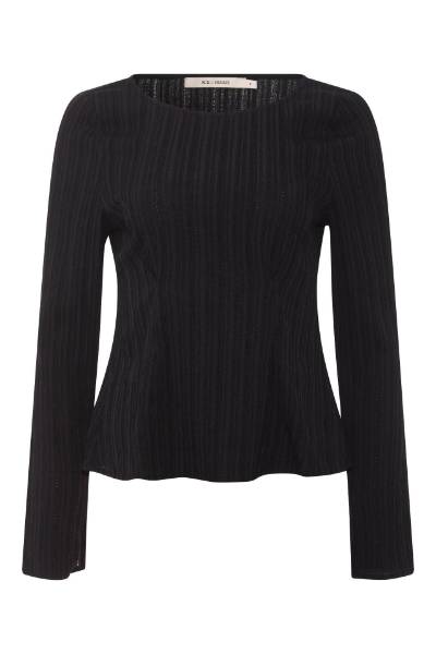 Billede af Rue de Femme Lilia Blouse BLK