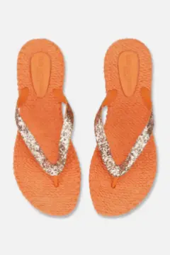 Vis detaljer for Ilse Jacobsen Flip Flop Orange Paliet Billede af Ilse Jacobsen Flip Flop Orange Paliet