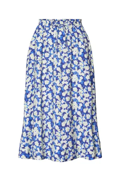 Billede af Lollys Laundry Morning Skirt Flower Blue