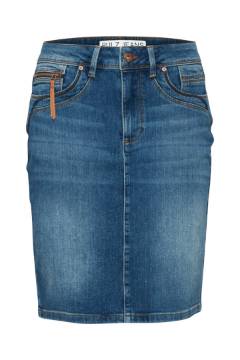 Vis detaljer for Pulz Karolina HW Skirt Denim Billede af Pulz Karolina HW Skirt Denim