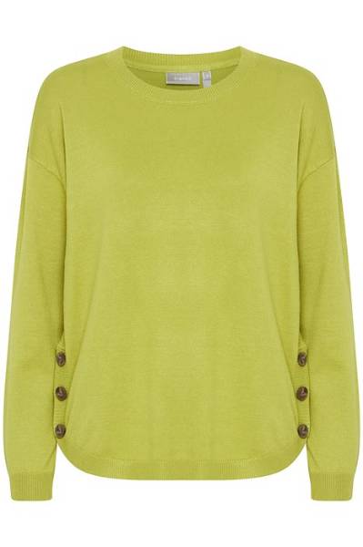 Billede af Fransa Besmock Pullover Dark Citron