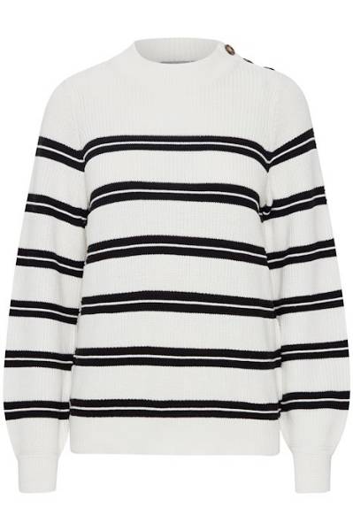 Billede af Fransa Filipa Pullover White/BLK