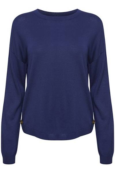 Billede af Fransa Besmock Pullover Blue