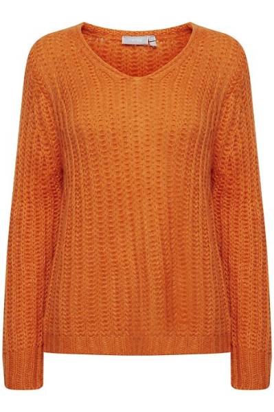 Billede af Fransa Ada Strik Pullover Orange