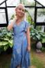 Billede af Black Colour Luna Wrap Dress Blue