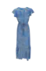 Billede af Black Colour Luna Wrap Dress Blue