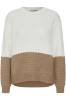Billede af Fransa Lindsy Strik Pullover White