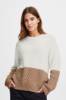 Billede af Fransa Lindsy Strik Pullover White