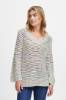 Billede af Fransa Lea Pullover Strib Aw23
