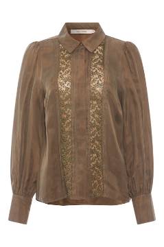 Vis detaljer for Rue de Femme Imari Shirt Brown Billede af Rue de Femme Imari Shirt Brown