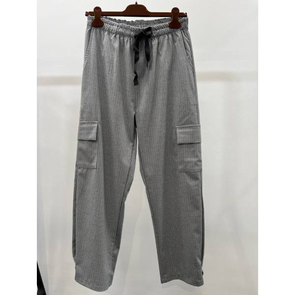 Billede af Marta Viola Pants Grey Stripe