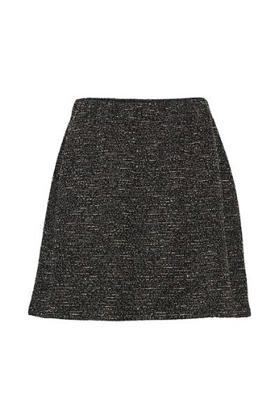 Billede af Fransa Camma Skirt BLK mix 20613292