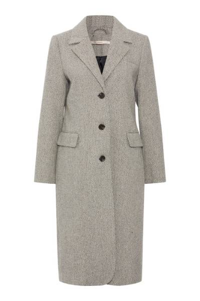 Billede af Rue De Femme Plum Frakke Sand