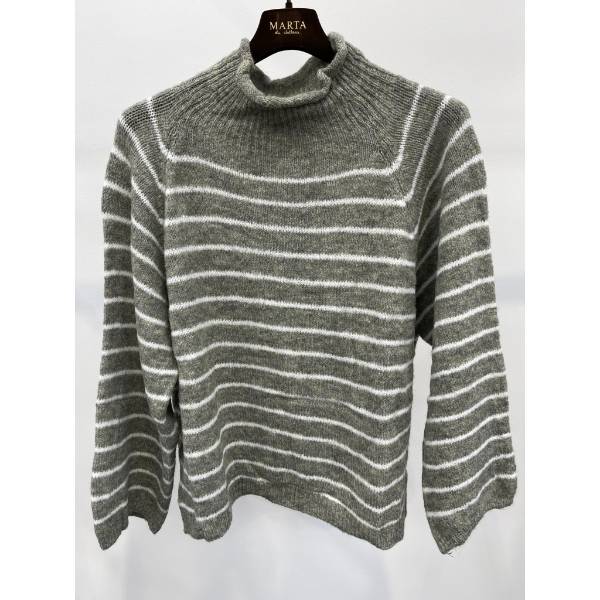 Billede af Marta Saga Knit Salvia/White