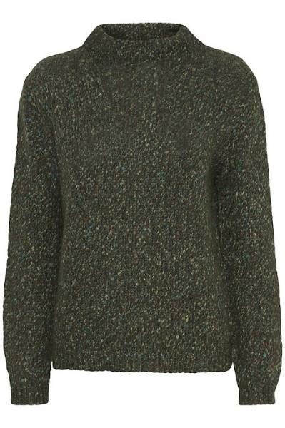 Billede af Fransa Spotta Pullover Green