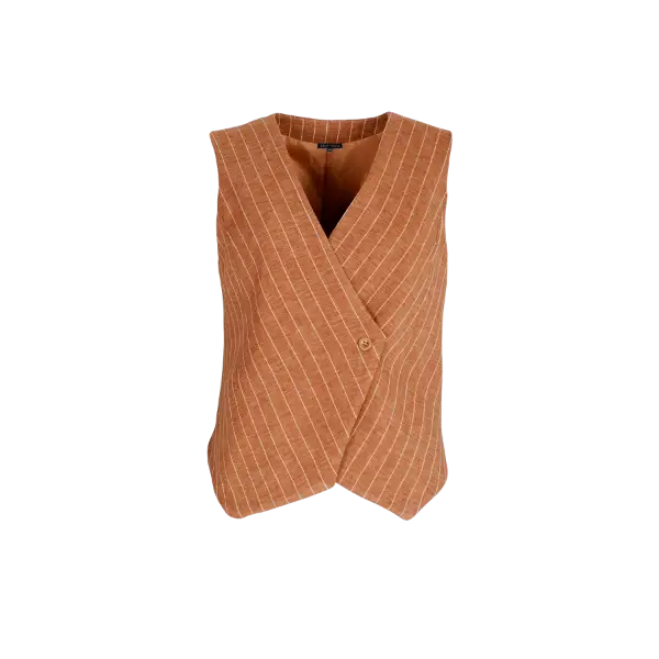 Billede af Black Colour Chicago Vest Camel