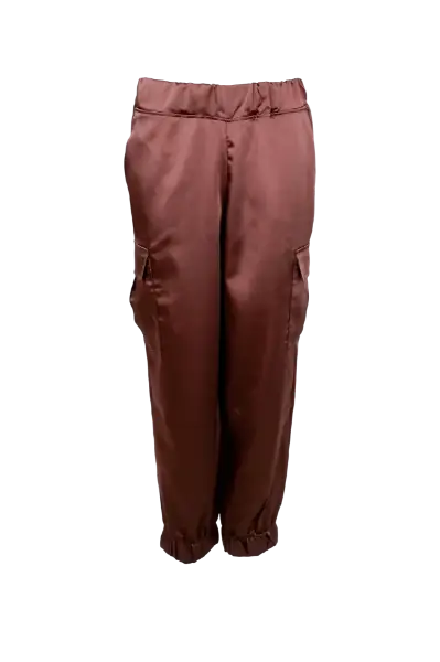 Billede af Black Colour Kaja Cargo Pant Coffee