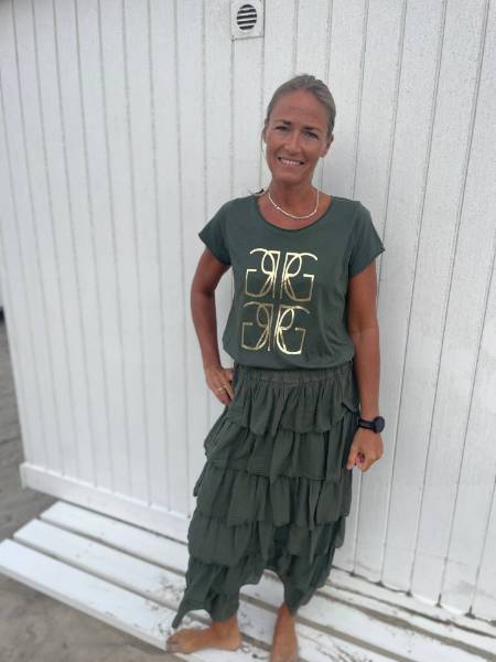 Billede af Marta Karen Skirt Flæse Army 