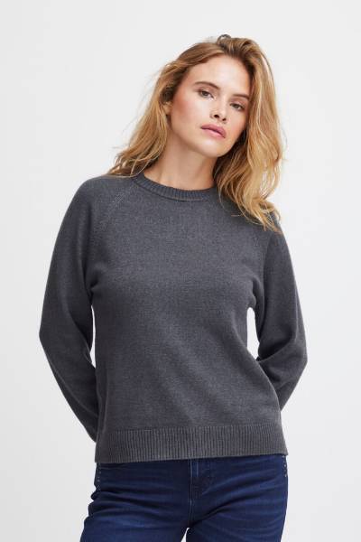 Billede af Pulz Steffi Pullover Grey