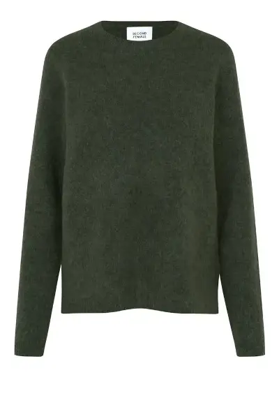 Billede af Second Female Brook Knit Army