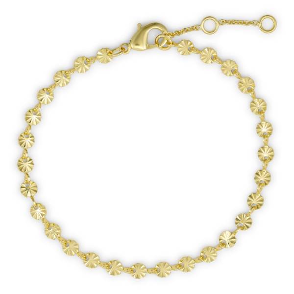 Billede af Pure Armbånd Guld Blomst