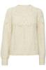 Billede af Fransa Spit Pullover Whitecap Gold
