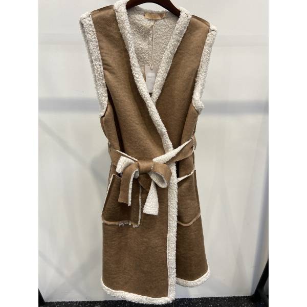 Billede af Marta Adeline Vest Long Camel