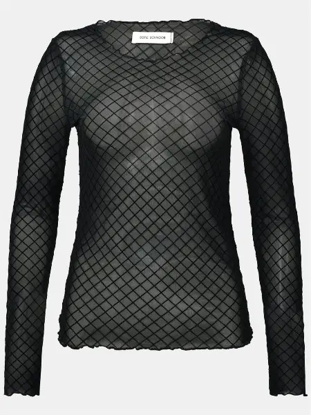 Billede af Sofie Schnoor Tee Lace BLK